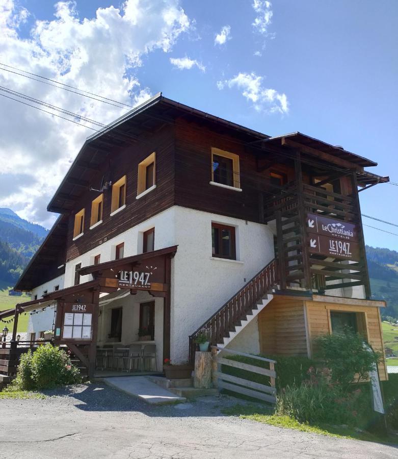 Hotel Le Christiania Arêches Buitenkant foto